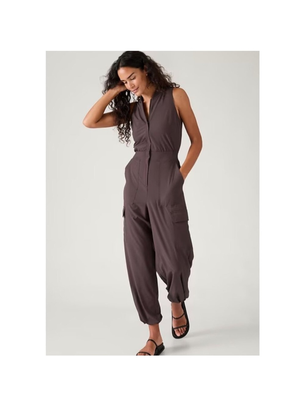 Athleta Plum Jumpsuit